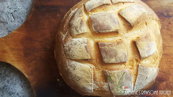 VEGAN SOURDOUGH STARTER AND BREAD | Connie's RAWso...