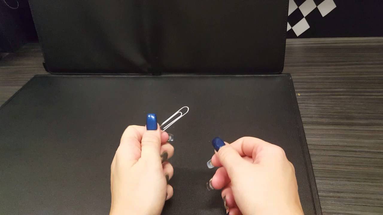 Wie Macht Man Aus Einer Büroklammer Ein Handyhalter www.youtube.com