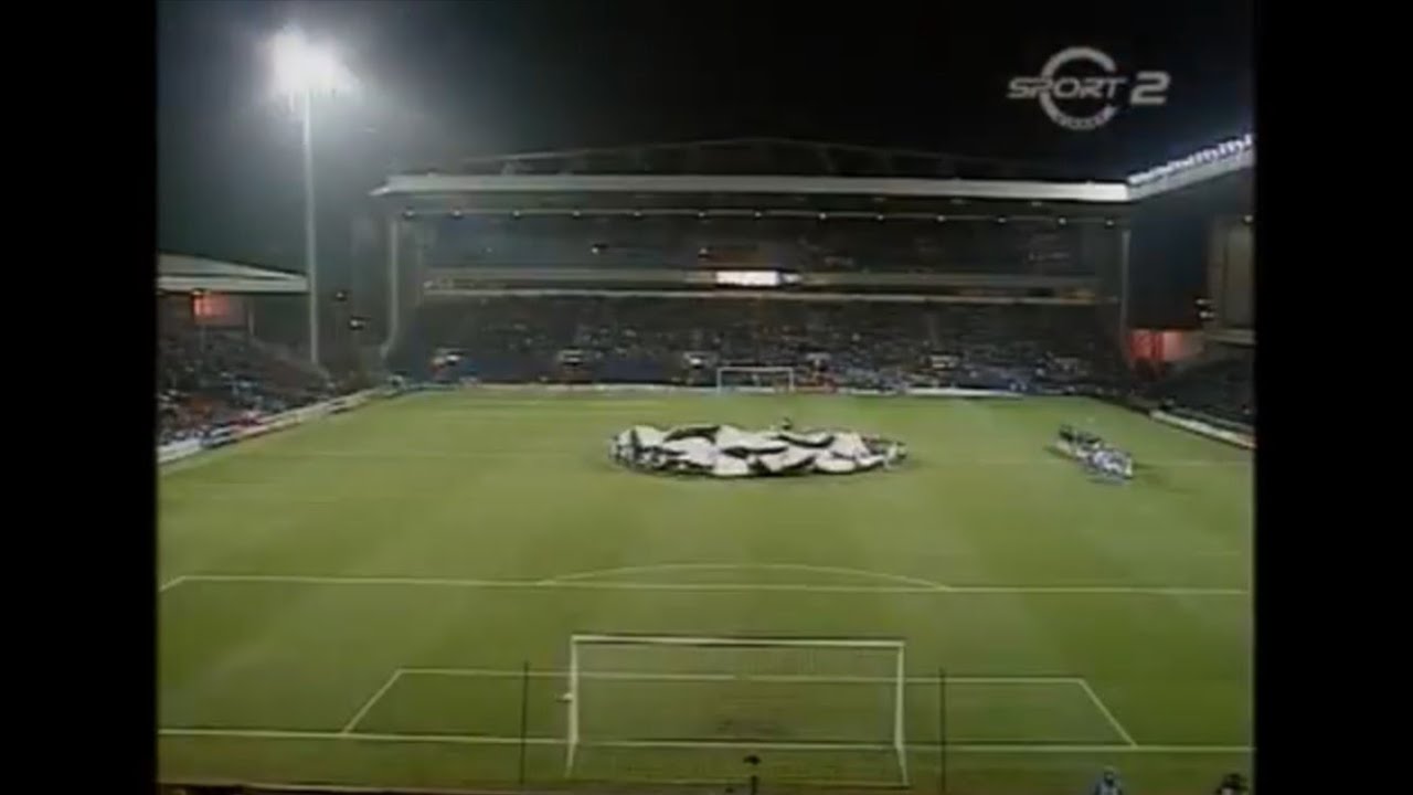 The Champions League Anthem at Ewood Park [1995]