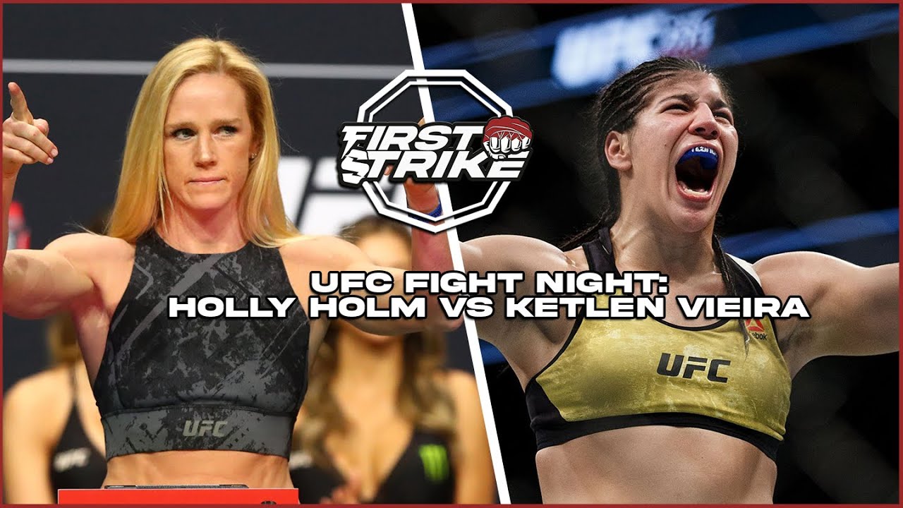 Ketlen Vieira upsets Holly Holm by split decision in UFC main event ...