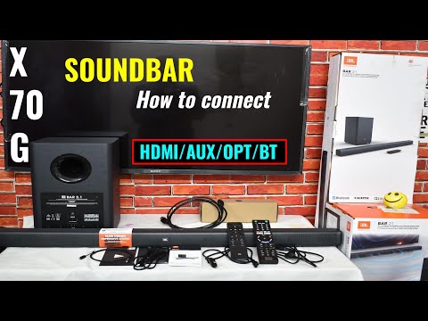 Video: Paano ko ikokonekta ang aking Sony soundbar sa aking Samsung TV?