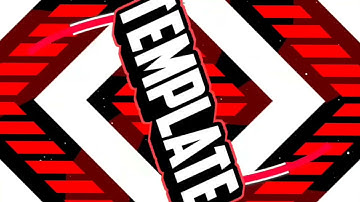 AM 2D red intro template #4 | Alight Motion