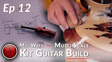 Afl. 12 - Shred - Custom Bridge - Hoe je een Copper Leaf Multi-Scale Kit Guitar bouwt