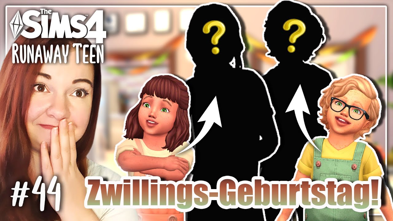 Wie Kann Man Bei Sims 4 Zwillinge Bekommen Die ZWILLINGE haben GEBURTSTAG! 🎂🥳│Let's Play: Die Sims 4 Runaway Teen