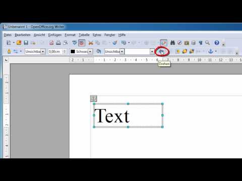 Video: Wie drehe ich eine Seite in OpenOffice?