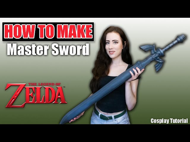 TLOZ: Tears of the Kingdom Link Master Sword Cosplay Weapon Prop