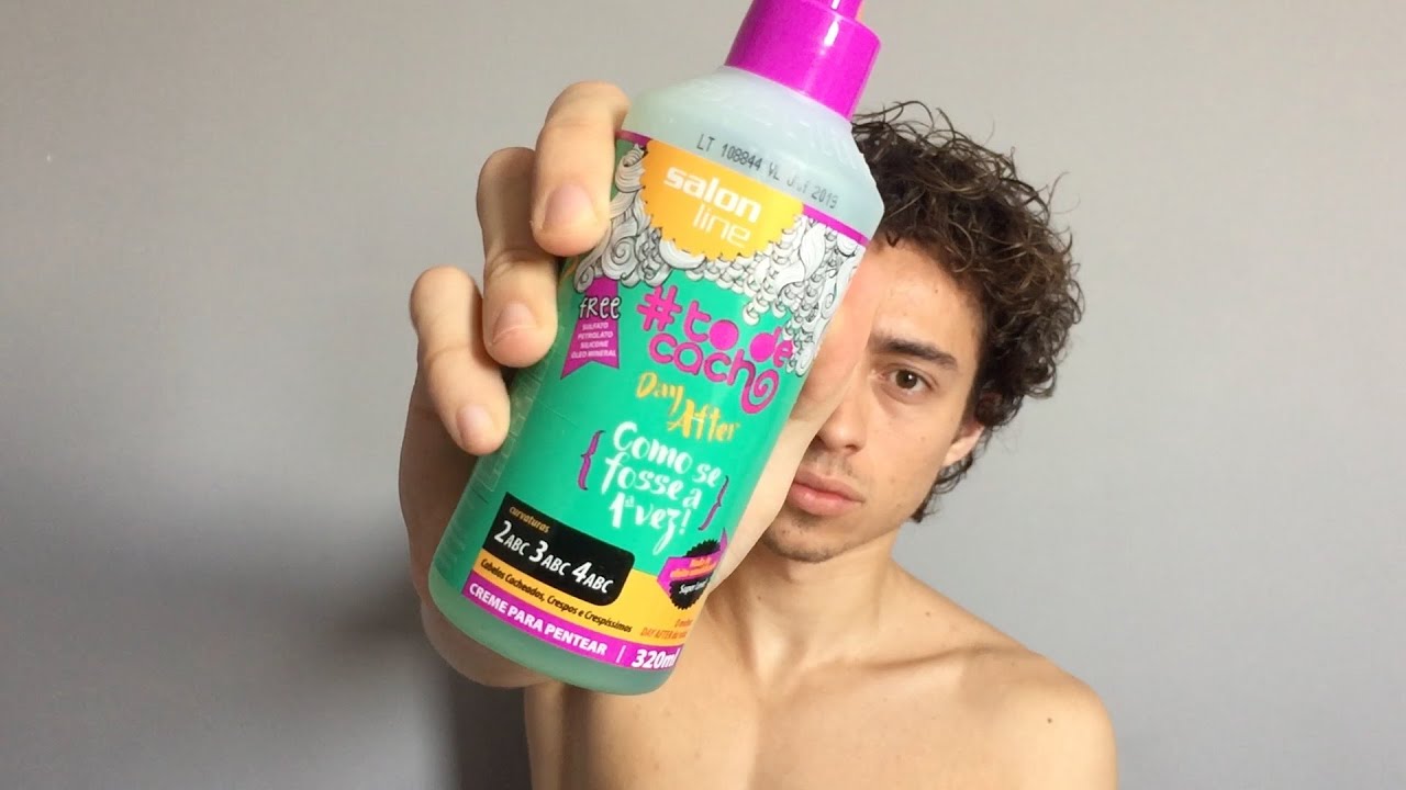 shampoo para cabelo cacheado masculino
