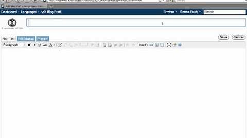 How to add a blog post in Atlassian