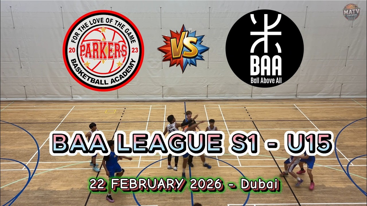 Parkers VS BAA -U15 - BAA League S1 - 22 February 2026