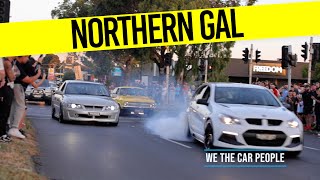 TUFF AUSSIE STREET & AUSSIE MUSCLE CARS LEAVING NORTHERN GAL CAR MEET IN MELBOURNE #CARSHOW