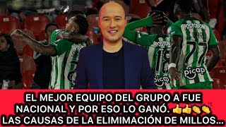 Thumbnail for 🔴 NACIONAL FUE EL MEJOR EQUIPO DEL GRUPO A Y PUNTO - LAS RAZONES DE LA ELIMINACIÓN DE MILLOS…