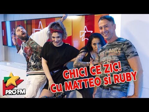 Ghici ce zic... cu MATTEO si RUBY| Morning Show la #ProFM