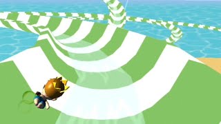 Water slide game play العاب سباق التزحلق على الماء screenshot 4