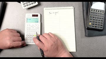 Casio fx-115ES Plus 2nd Ed. - Rounding