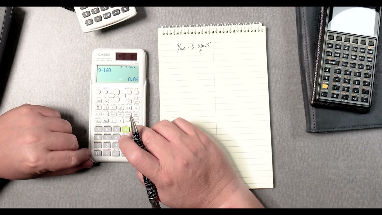 Casio fx-115ES Plus 2nd Ed. - Rounding