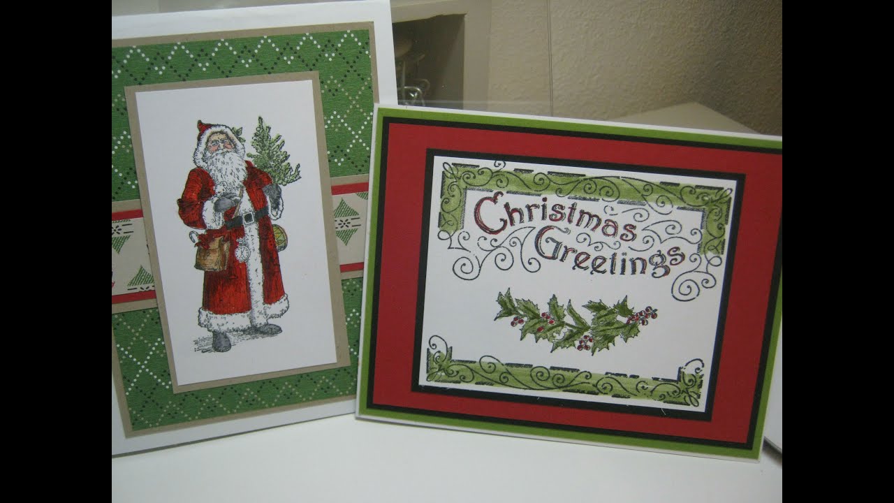 Father Christmas - New Stamp Set - Georgeous - YouTube