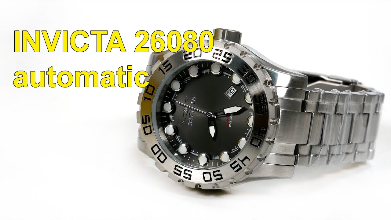 Invicta 25090 automatic Seiko movement Watch - YouTube