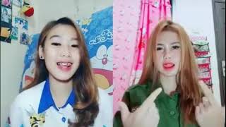 Tik tok Cewek BRIGEZ VS XTC