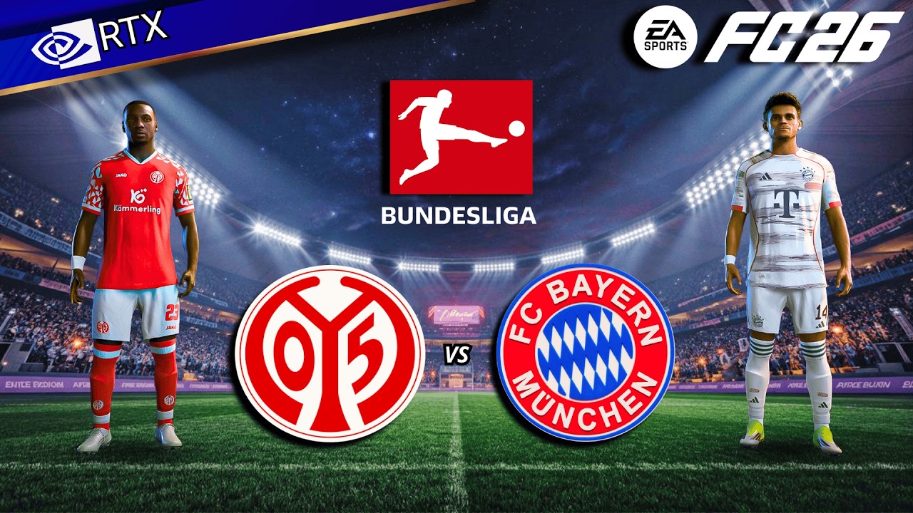 FC 26 - FSV Mainz 05 vs Bayern Munich | Bundesliga 25/26 Full