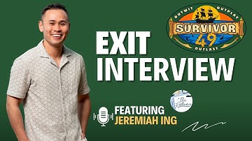 Survivor 49 Exit Interview: Jeremiah Talks Jake