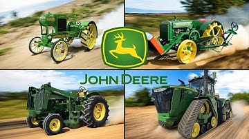 John Deere Tractor Evolution (1918–Today) | Waterloo Boy to 9RX