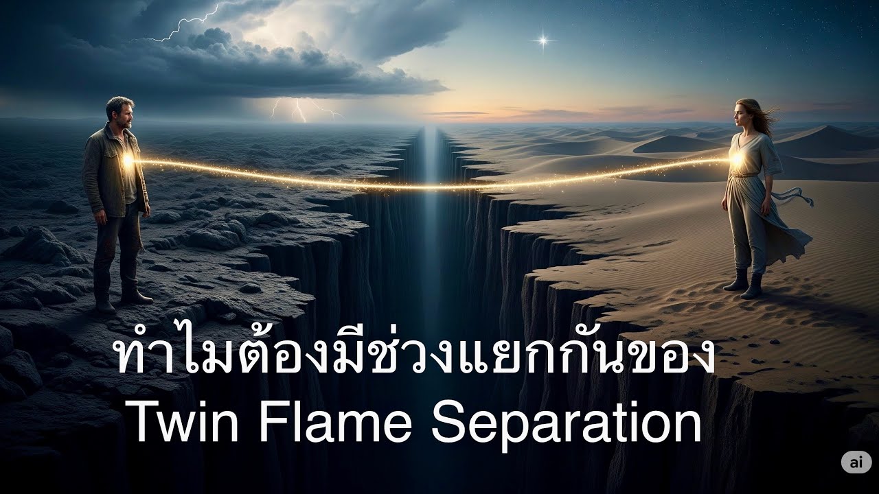 ทำไมต้องมีช่วงแยกกันของ Twin Flame  Separation