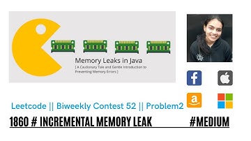Leetcode 1860.Incremental Memory Leak||Biweekly contest 52||Code + Explanation + example walkthrough