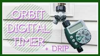 How to Program an Orbit Faucet Timer + Drip Setup || Kreatyve Laydiiee
