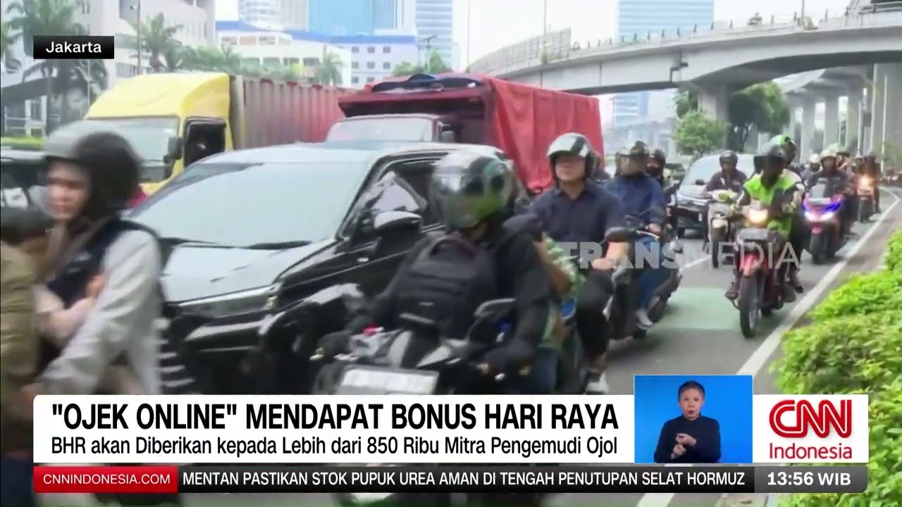 Ojek Online Mendapat Bonus Hari Raya | REDAKSI (05/03/26)
