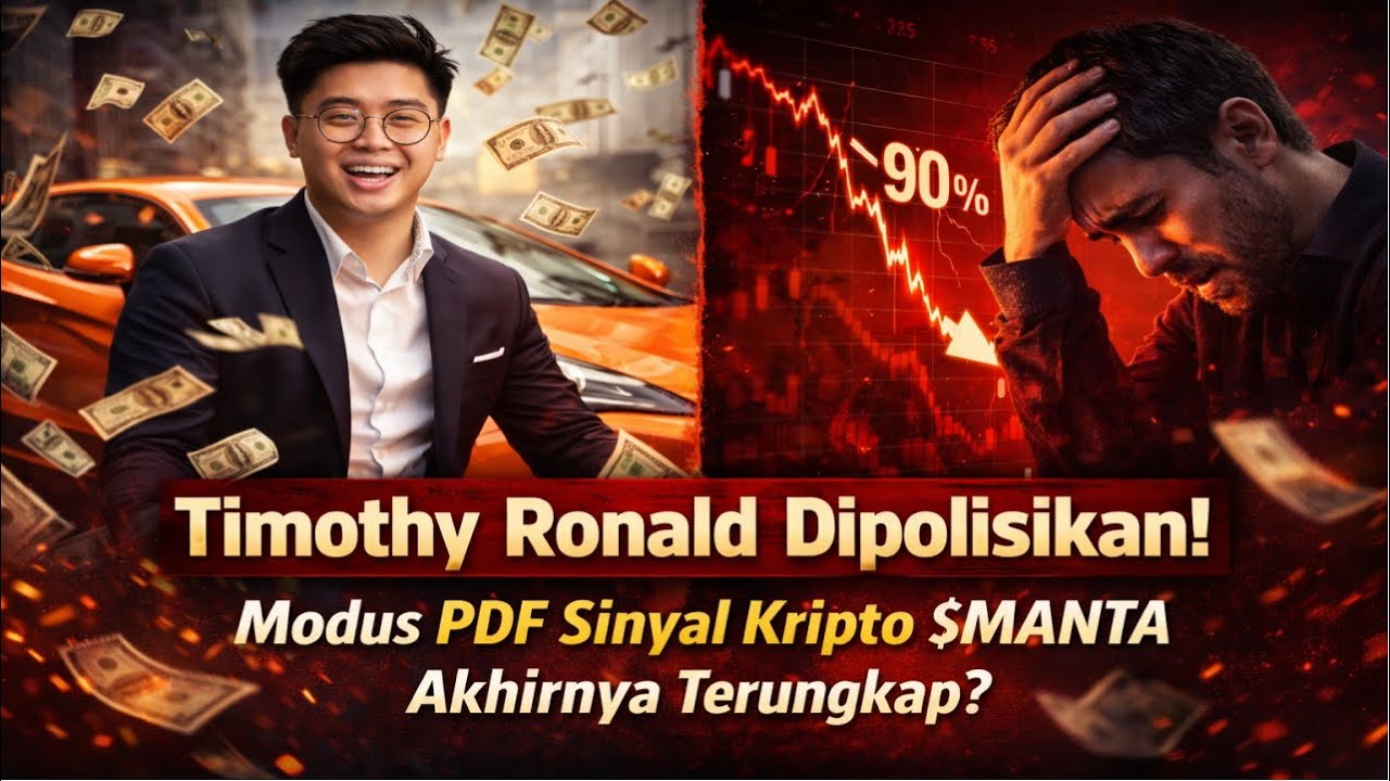 Timothy Ronald Dipolisikan! Modus PDF Sinyal Kripto $MANTA Akhirnya Terungkap?