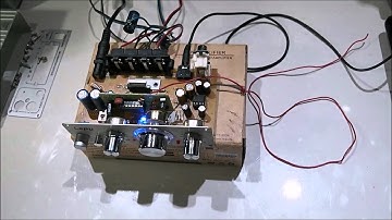 Modified lepy LP-A6fm amp sound test with jvc loudspeaker.