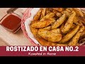 Papas al horno caseras - Papas al horno crujientes