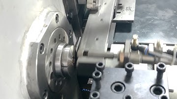CNC lathe auto feed