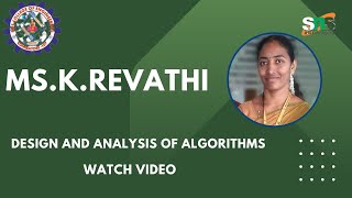 Ms.K.REVATHI, AP/ IT | Array of Distinct Elements using Recursive Algorithm | SNS INSTITUTIONS