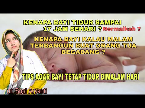 TIPS AGAR BAYI TIDUR DI MALAM HARI | TIDUR BAYI BARU LAHIR