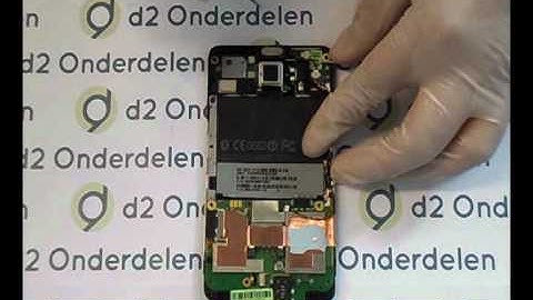 HTC HD2 repair, disassembly manual