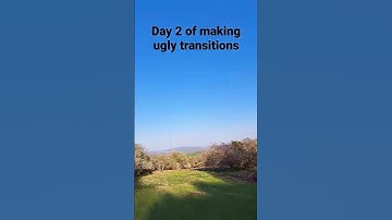 Day 2 of making ugly transitions #shortvideo #funny #viral #video #good #shortsvideo  #transition #E
