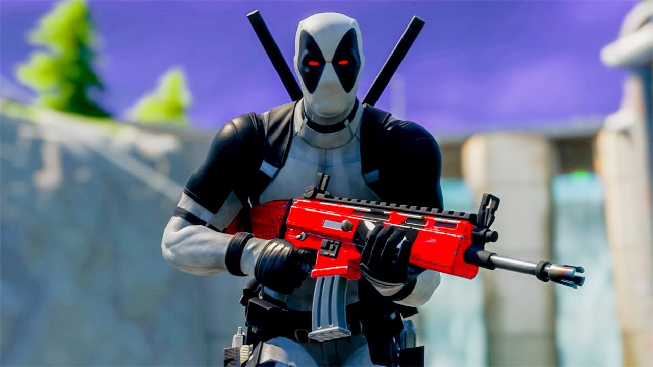 New Deadpool X-Force Style Skin Gameplay Fortnite Chapter 2 Season 2 No Commentary PS4