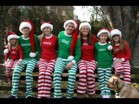 Matching Christmas Pajamas For The Whole Family - YouTube