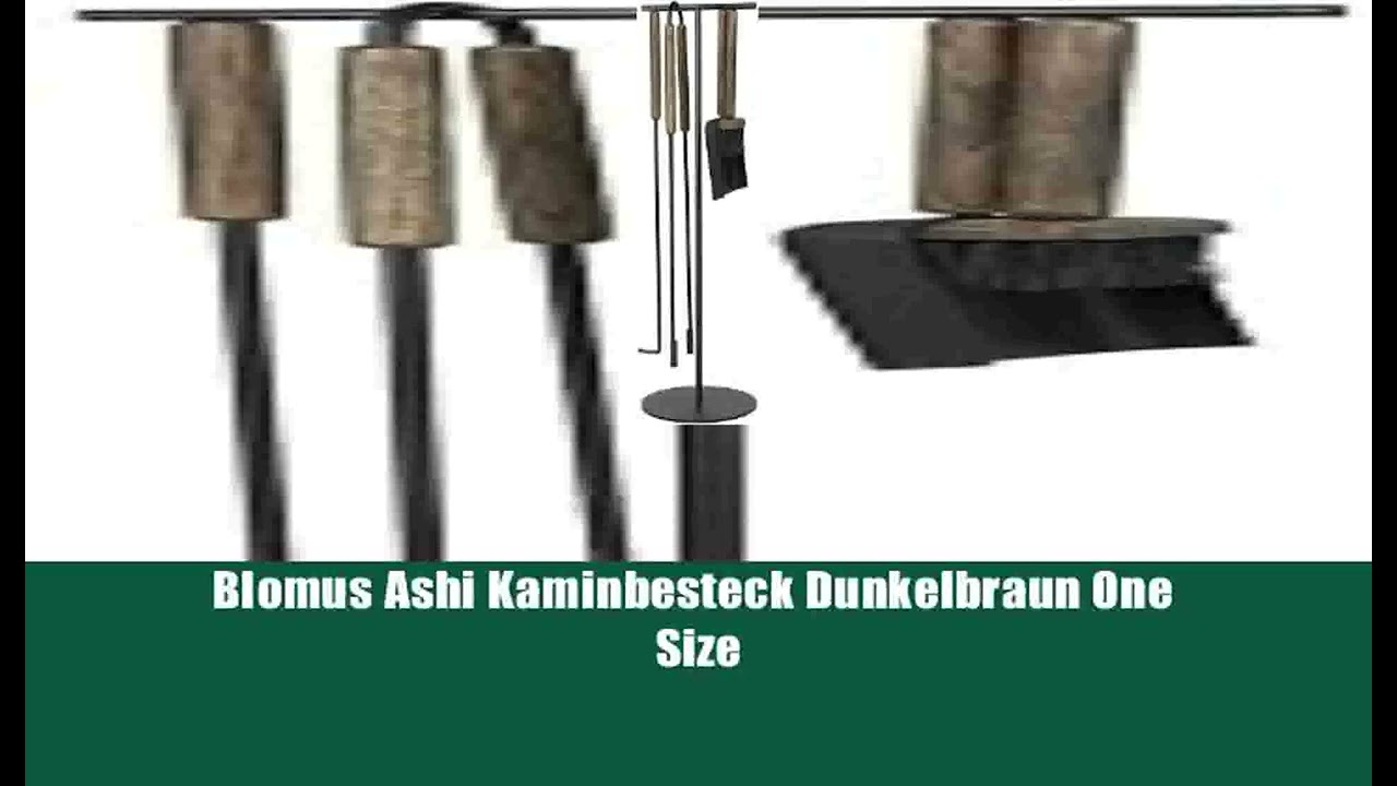 Blomus Ashi Kaminbesteck Dunkelbraun One Size