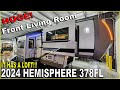 HUGE Fifth Wheel With A Loft! 2024 Hemisphere 378FL by Forestriver RV at Couchs RV Nation RV Review