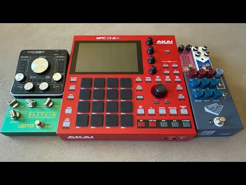 MPC ONE WITH GUITAR PEDALS (How to setup) #mpckey37 #mpcone‬