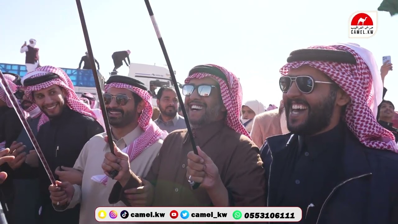 مسيرة #غزايز_مضيم رجل الأعمال/ عبدالله بن عايض بن ظبيه #مهرجان_الملك_عبدالعزيز_للابل8