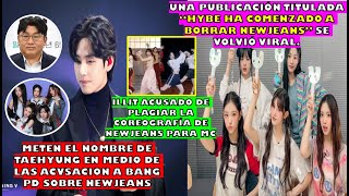 😡MENTEN A TAE EN MEDIO DE CONTROVERSIA BANG PD Y NEWJEANS/ILLIT COPIA COREO A NJ/AHYEON AEROPUERTO