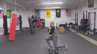Goblet Hold Reverse Lunge