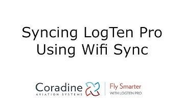 How To Sync LogTen Pro [Wifi Sync]