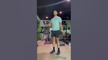 Dumbbell isometric single curl