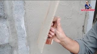 วิธีฉาบปูนด้วยเกรียงไม้กับเกรียงพลาสติกเลือกแบบไหนนำมาใช้งานฉาบปูน plastering trowel by winjaidee DIY 746 views 7 months ago 5 minutes, 39 seconds