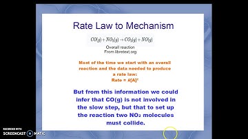 Understanding Some Kinetics Mechanism Problems