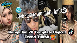 Kumpulan 20 Template JJ Viral Terbaru🎟 || Trend TikTok🤩 || Apa apaan template ini!||Sound Fyp tiktok